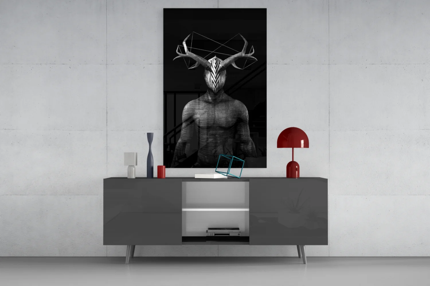 Donnie Gray Glass Wall Art - Image 8