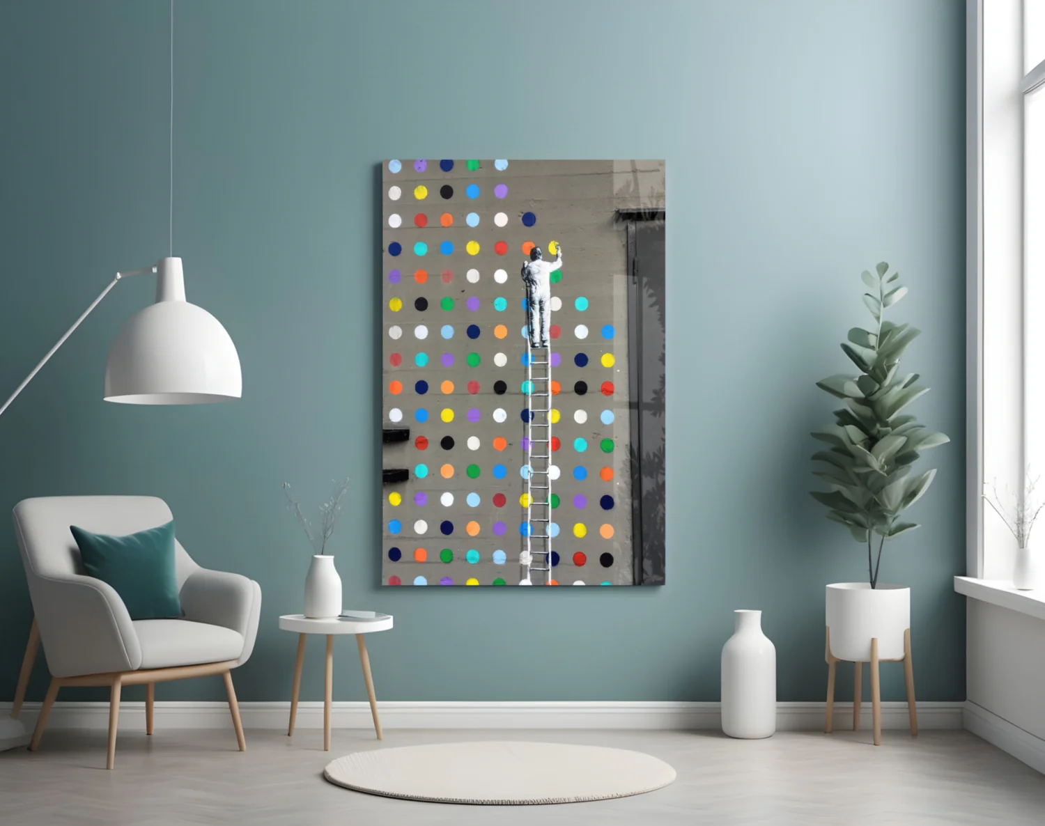 Dots Glass Art - Image 5