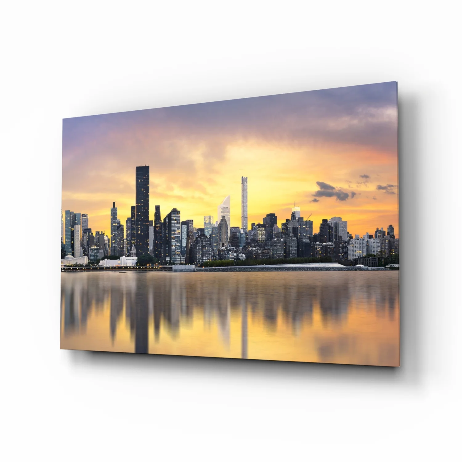 Downtown Glass Wall Art - Image 2