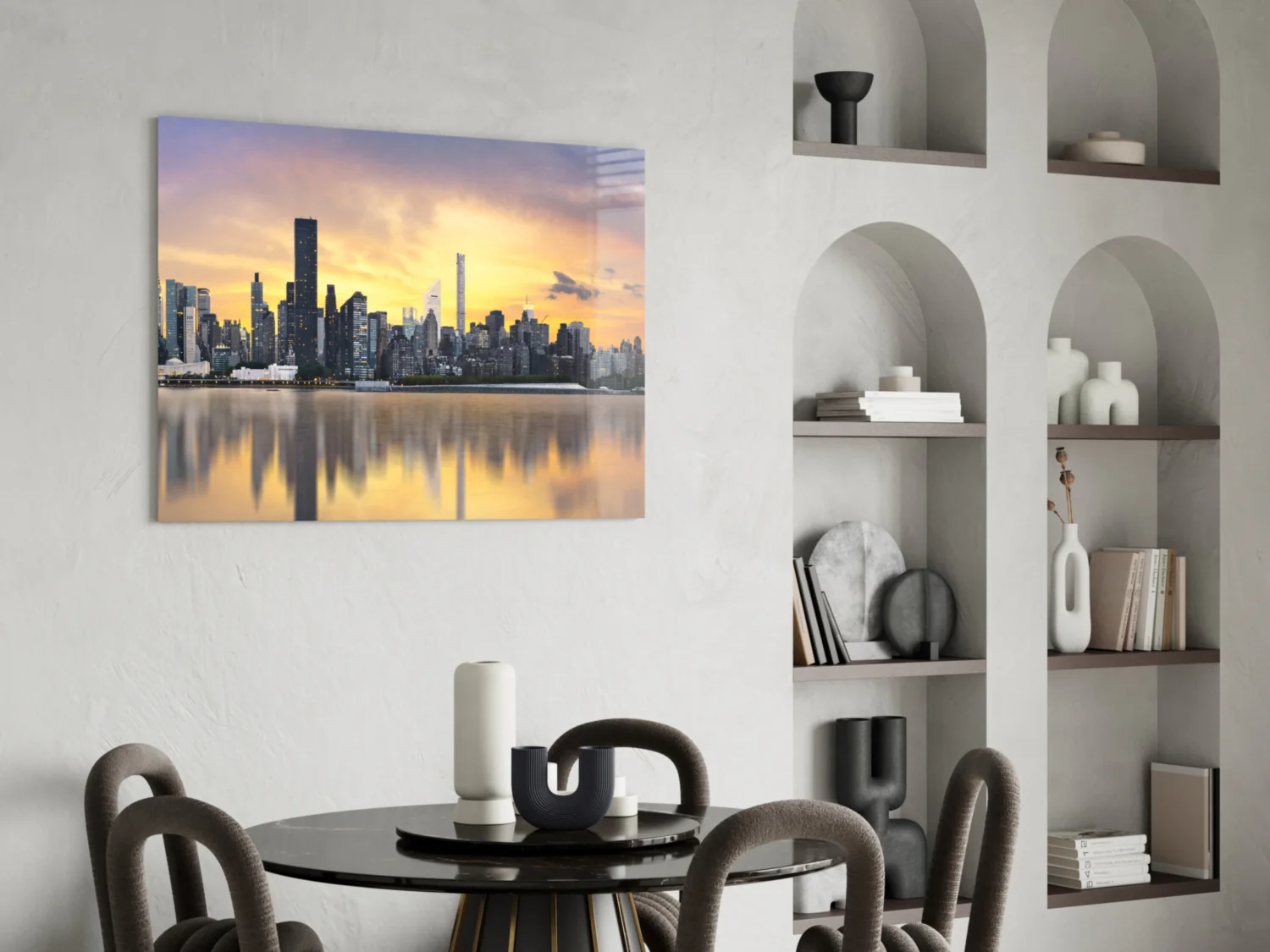 Downtown Glass Wall Art - Image 6