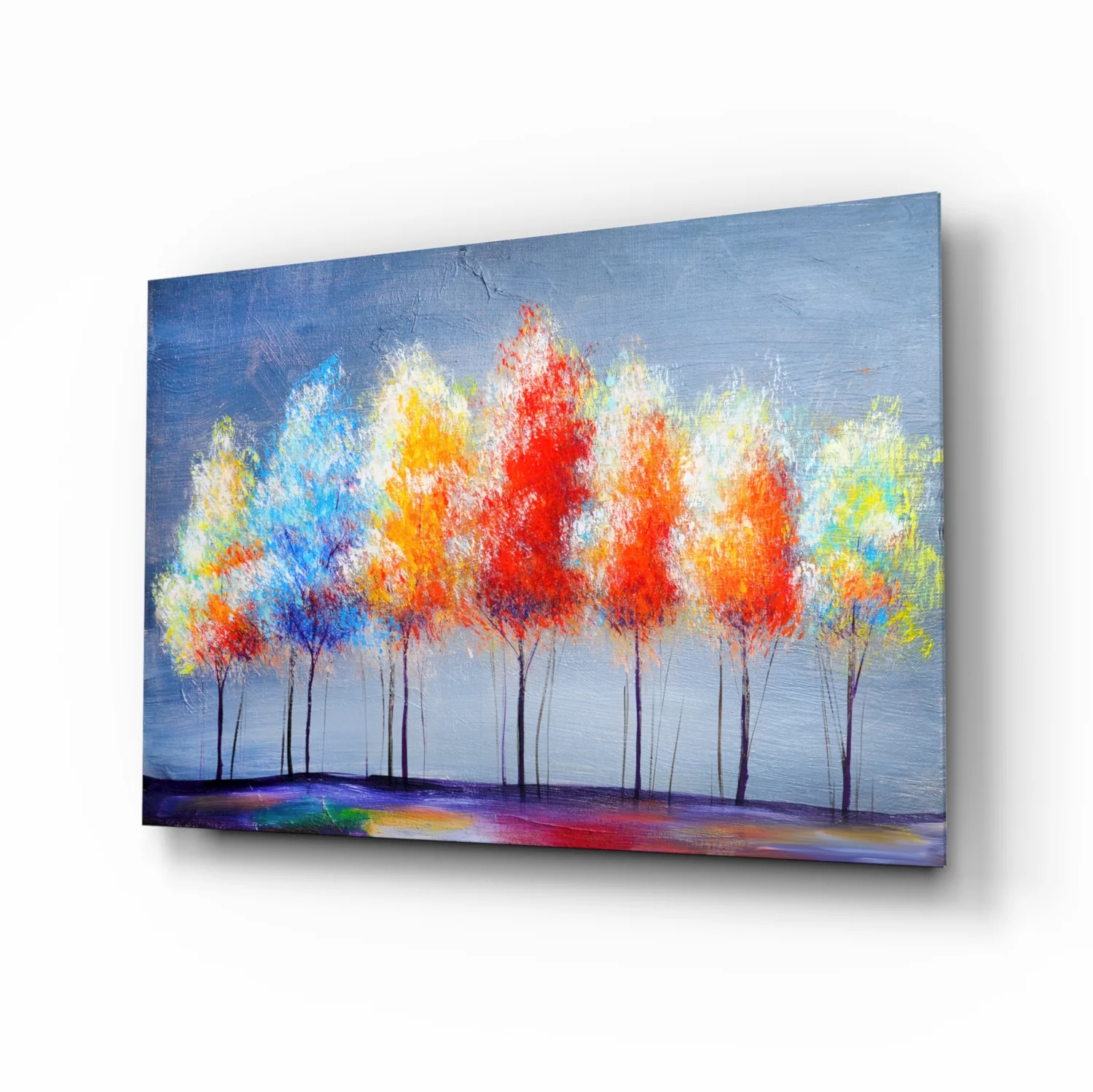 Drawing Trees Glass Wall Art - Image 2