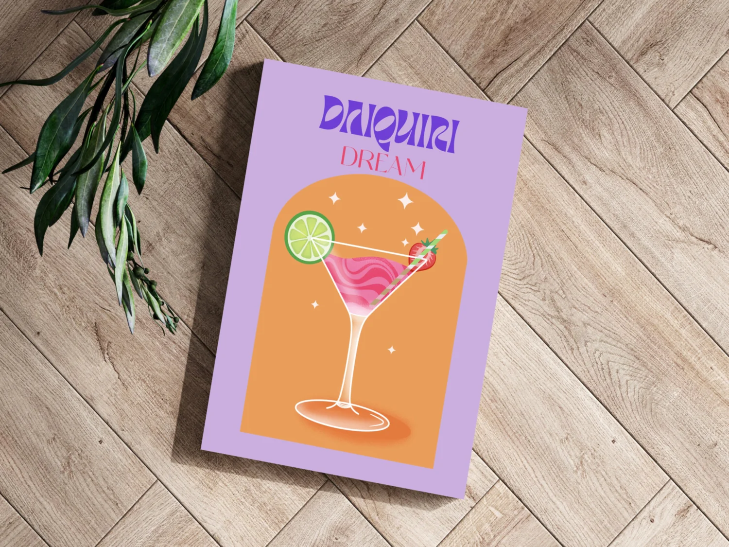 Dream Coctail Aluminum Print - Image 3