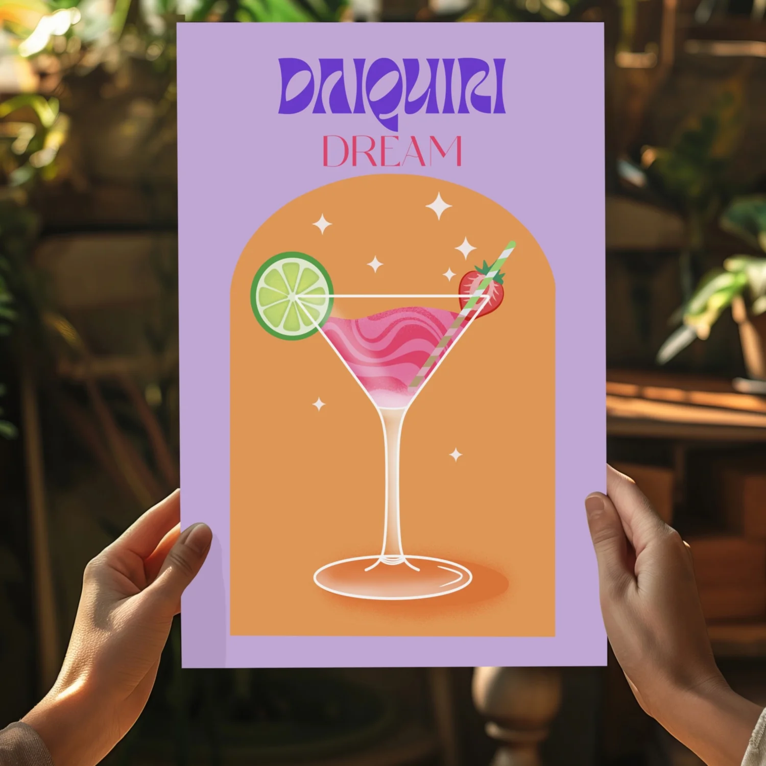 Dream Coctail Aluminum Print - Image 5