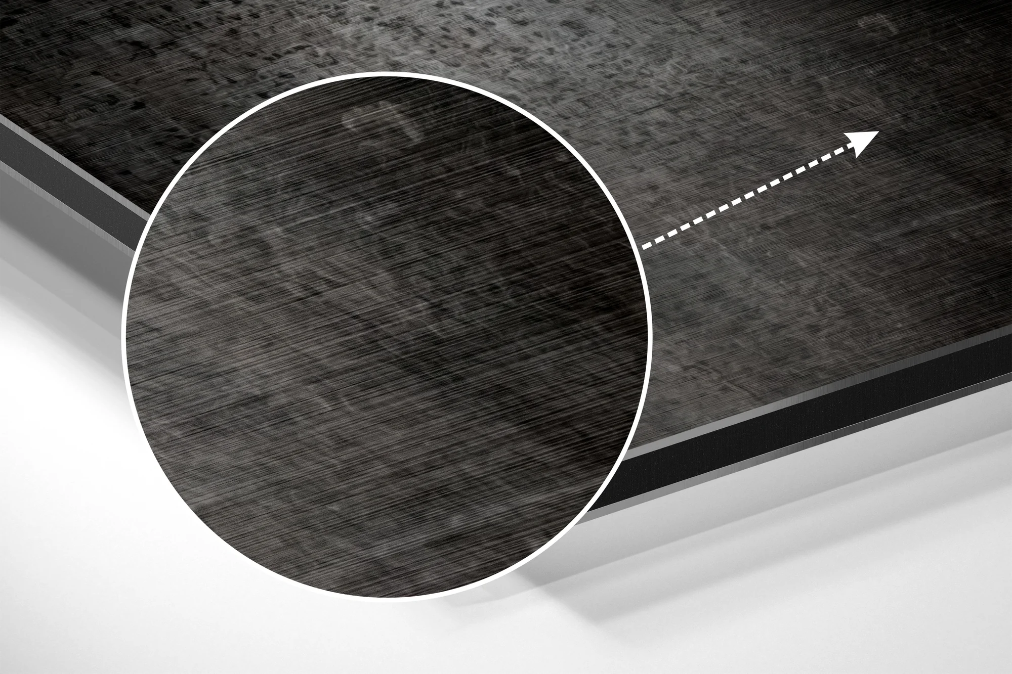 Dream Fulfiller Brushed Aluminium Dibond Wall Art - Image 3