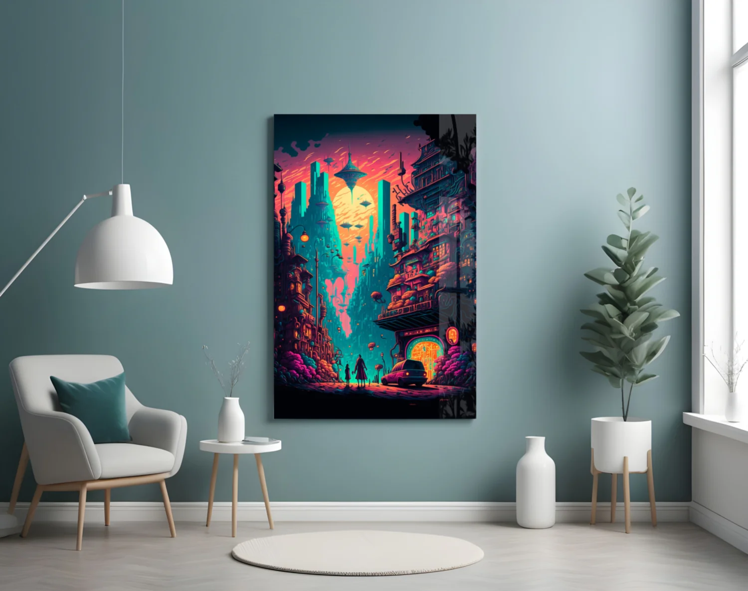 Dream of a New Life Glass Wall Art  || Designers Collection - Image 5
