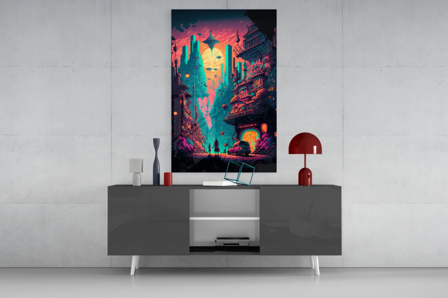 Dream of a New Life Glass Wall Art  || Designers Collection - Image 9