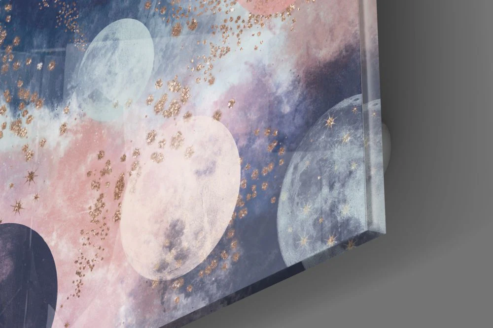 Dreamy Space Glass Wall Art - Image 3
