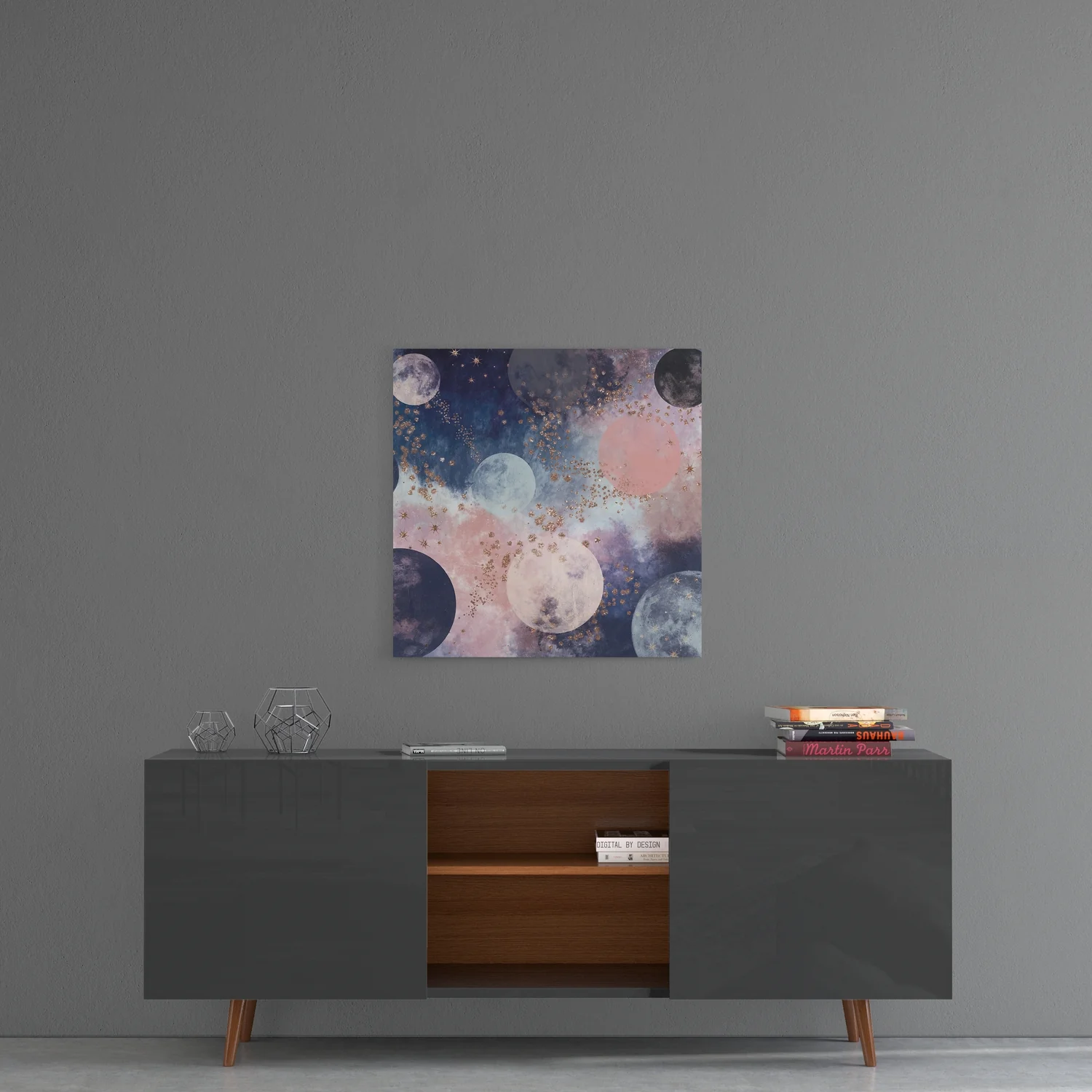 Dreamy Space Glass Wall Art - Image 4