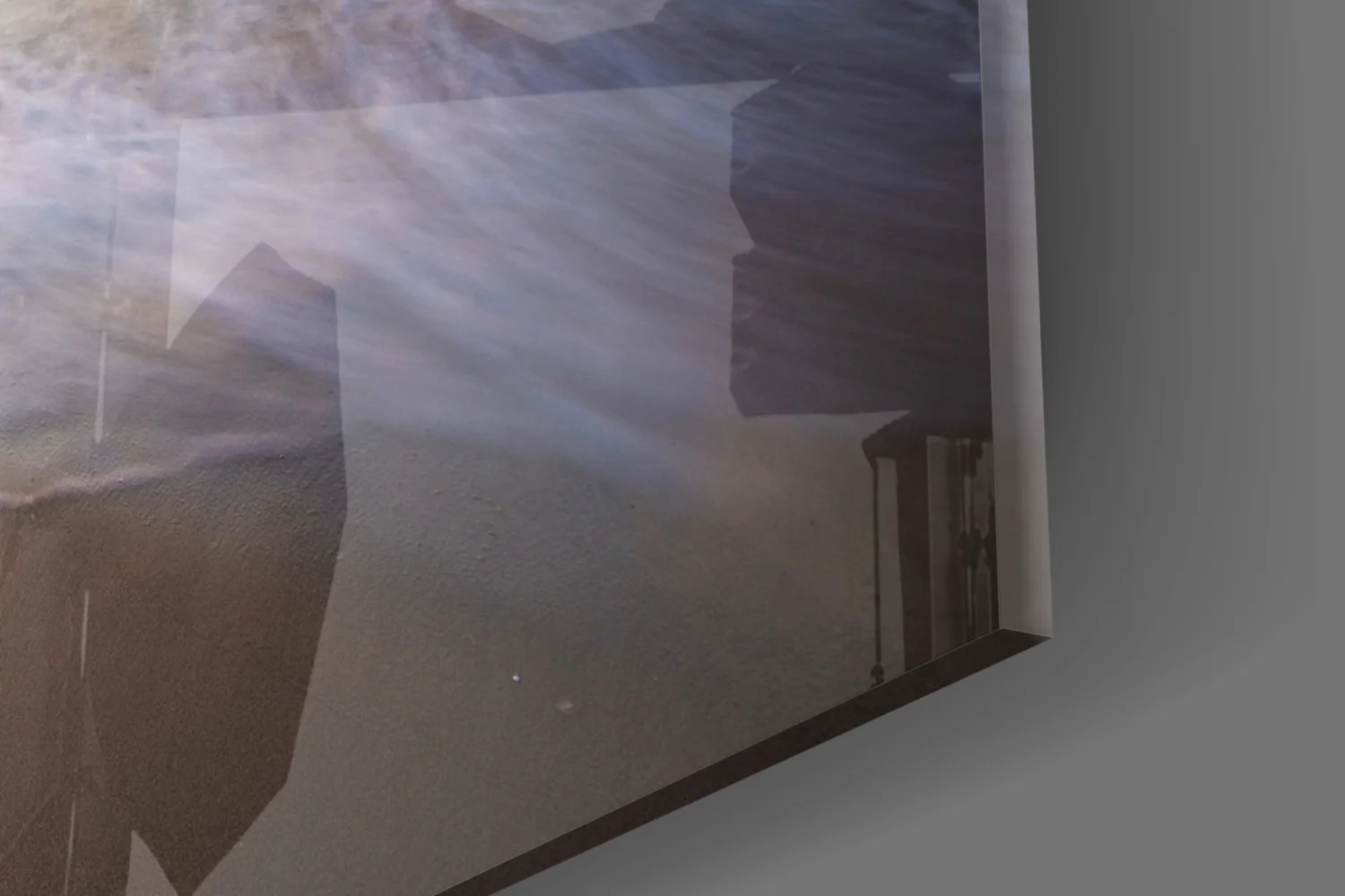 Driftwood Beach Sunset Glass Wall Art - Image 7