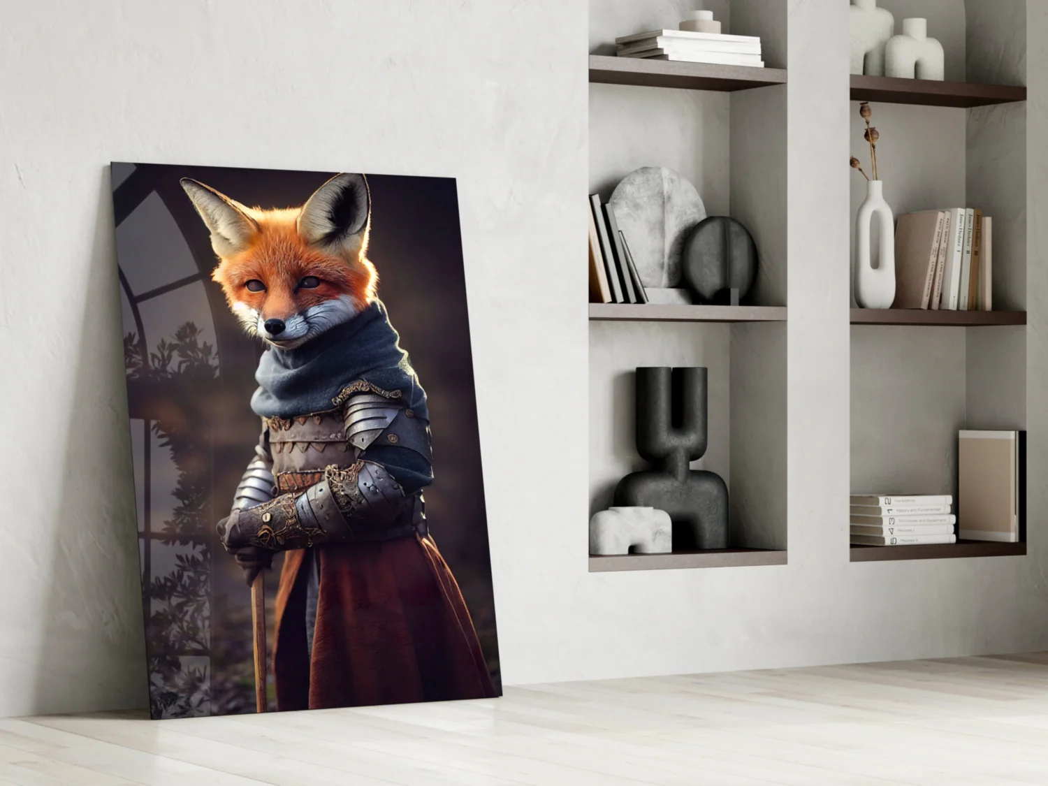 The Fox Glass Wall Art || Designer Collection - Image 7