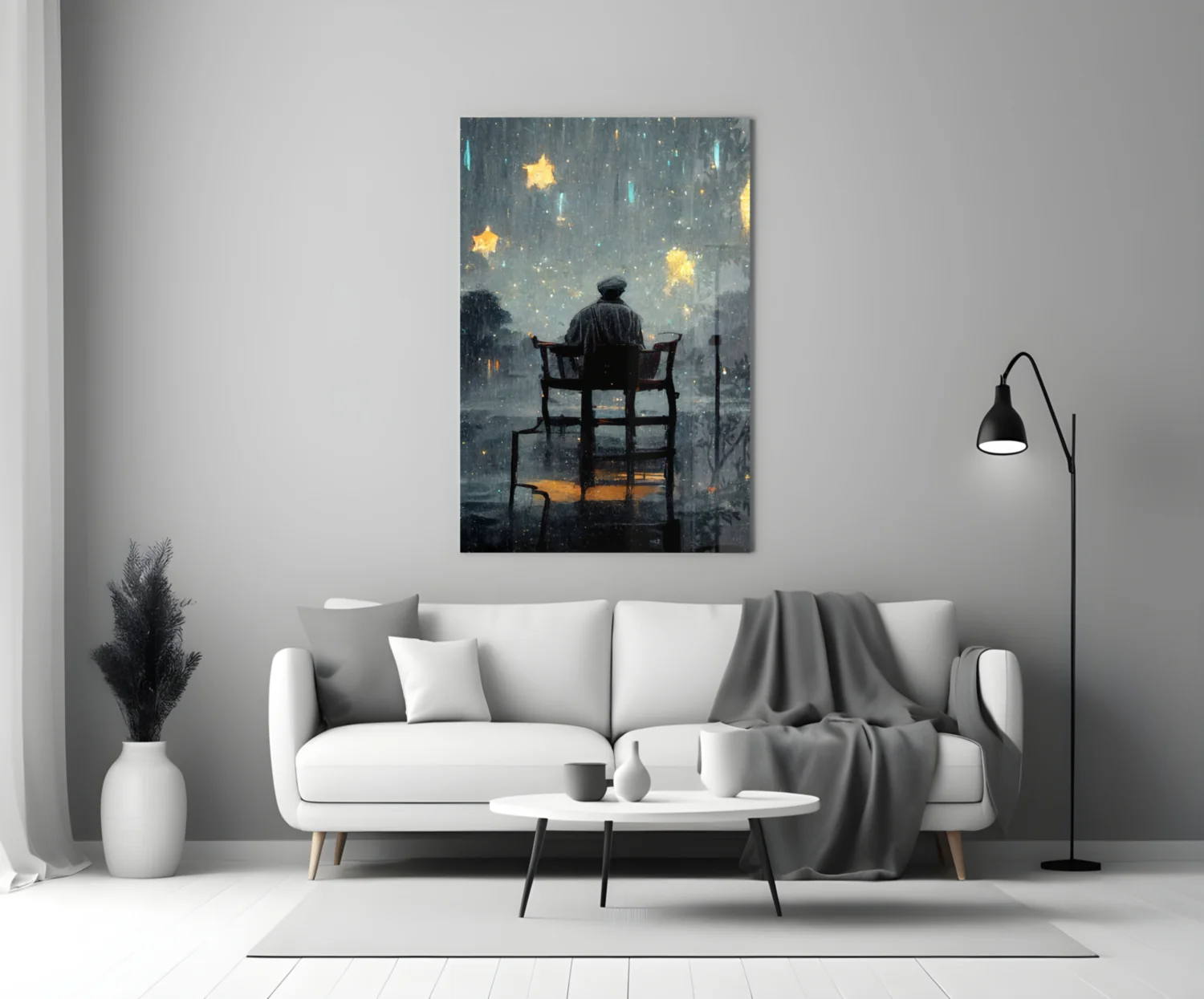 Star Rain Glass Art || Designer Collection - Image 4