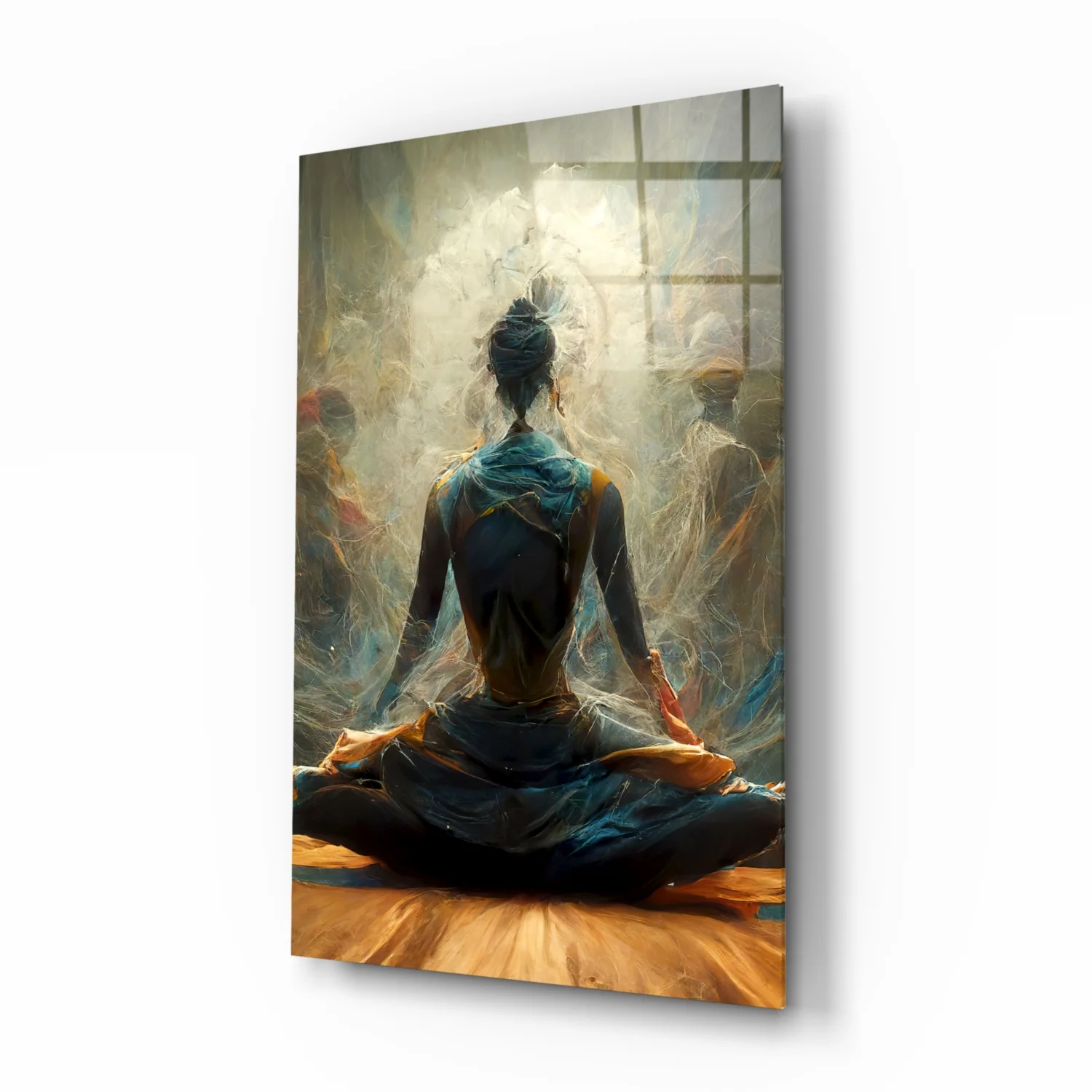 Meditation Glass Art || Designer Collection - Image 2