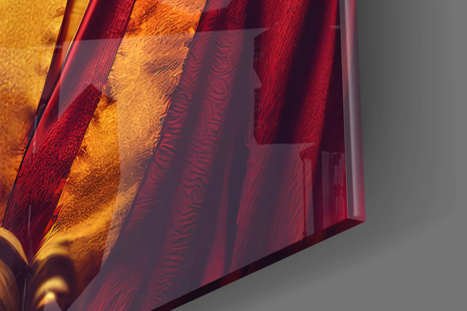 Ape King Glass Wall Art || Designer Collection - Image 8