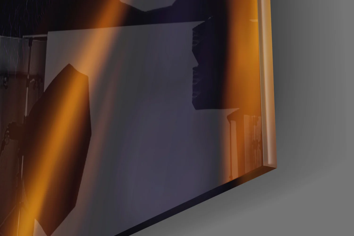 Angry Smile Glass Wall Art  || Designer Collection - Image 8