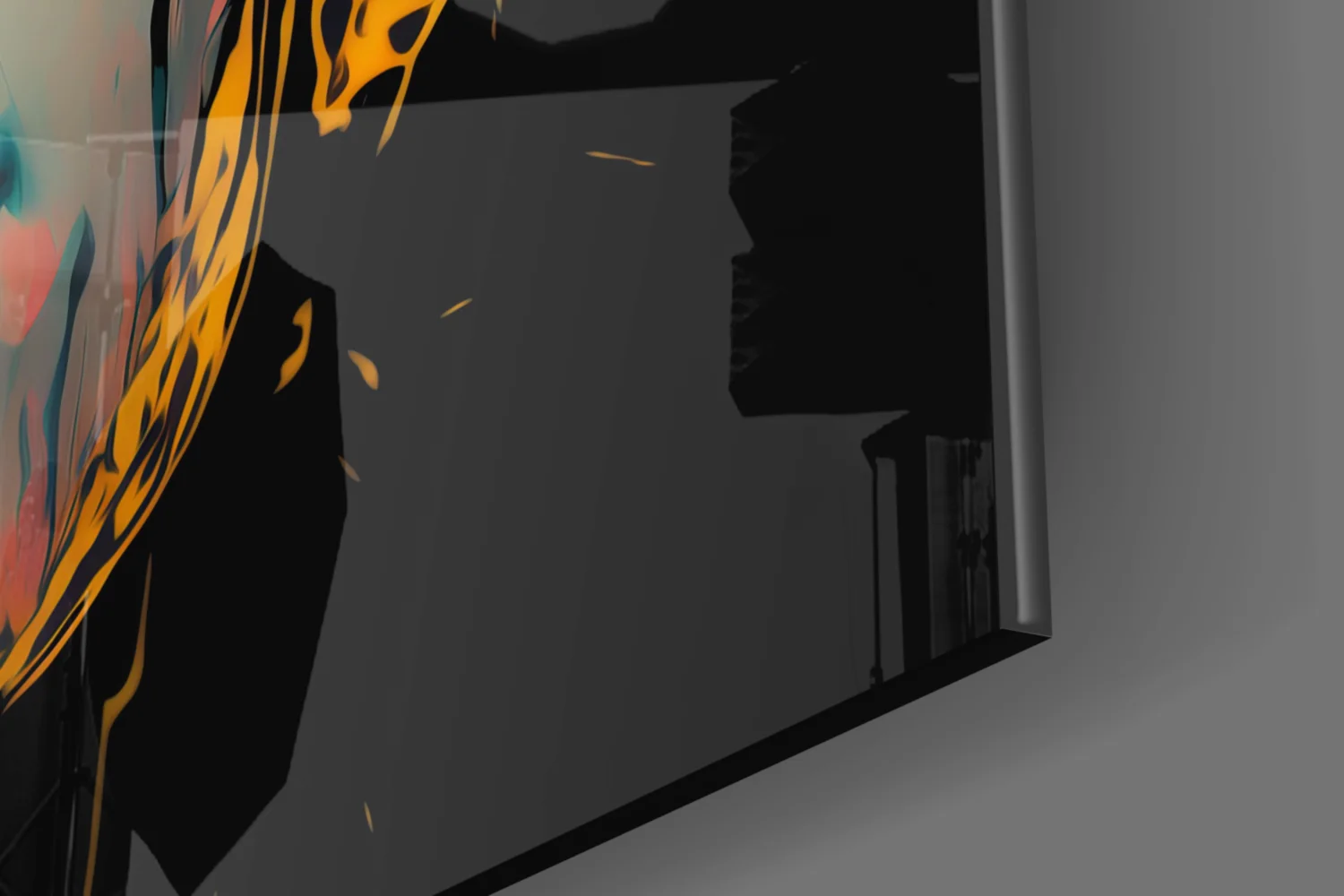 Rebel Beauty Glass Wall Art  || Designer Collection - Image 8