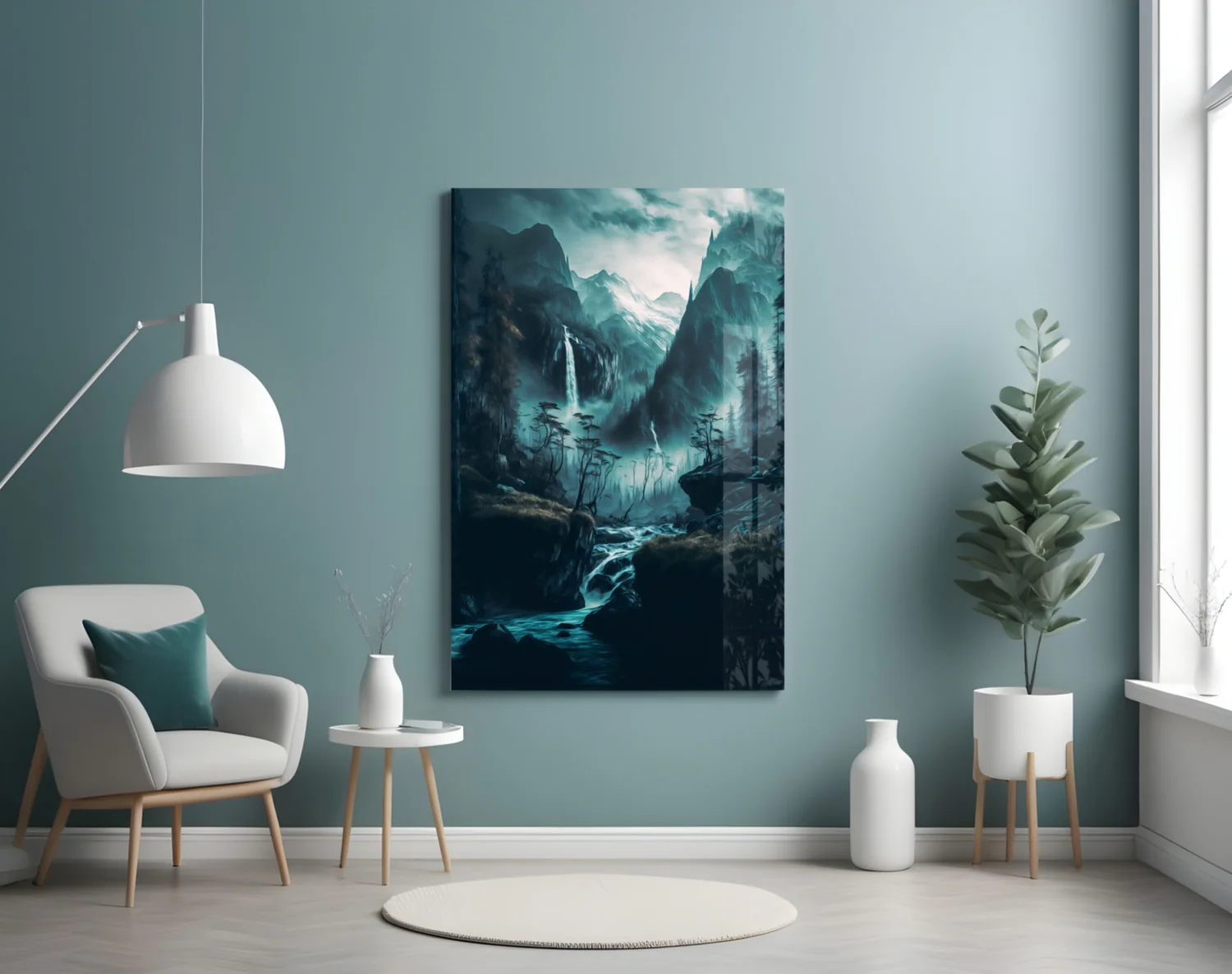 Dreamtopia Glass Wall Art  || Designers Collection - Image 5