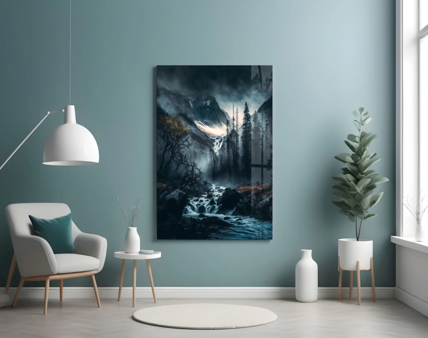 Dreamtopia Glass Wall Art  || Designers Collection - Image 5