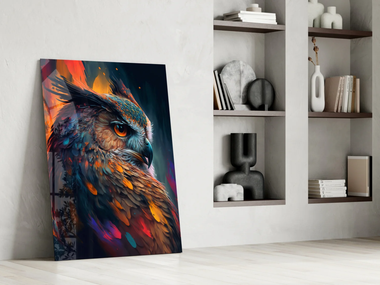 Owl's Eye Glass Wall Art  || Designer Collection - Image 7