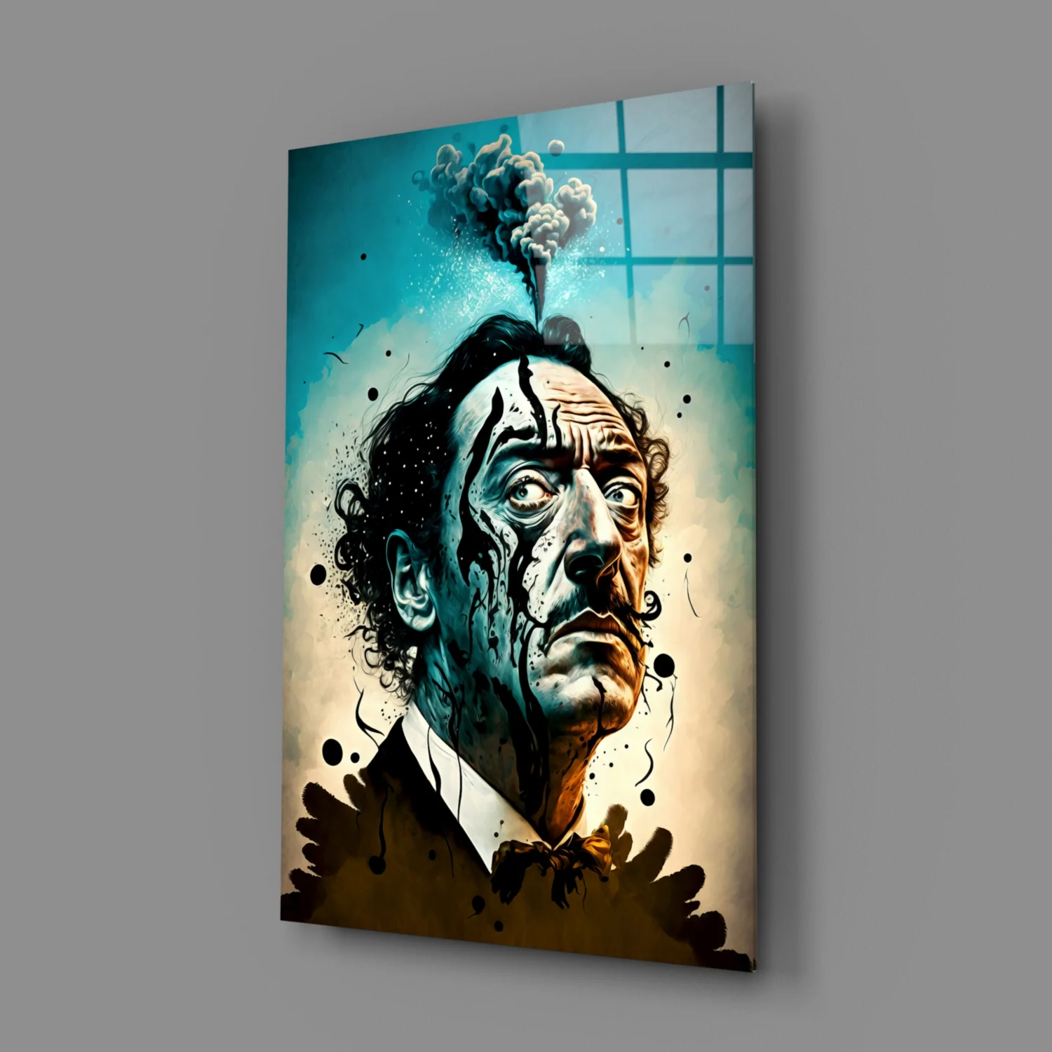 Surrealist Dreamscape Glass Wall Art || Designer Collection - Image 2