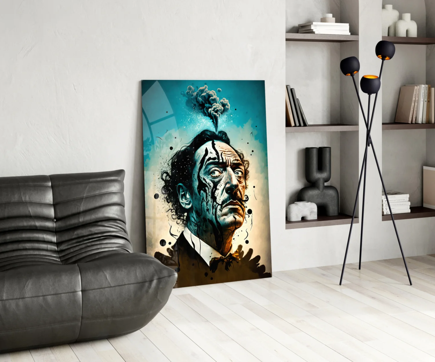 Surrealist Dreamscape Glass Wall Art || Designer Collection - Image 5
