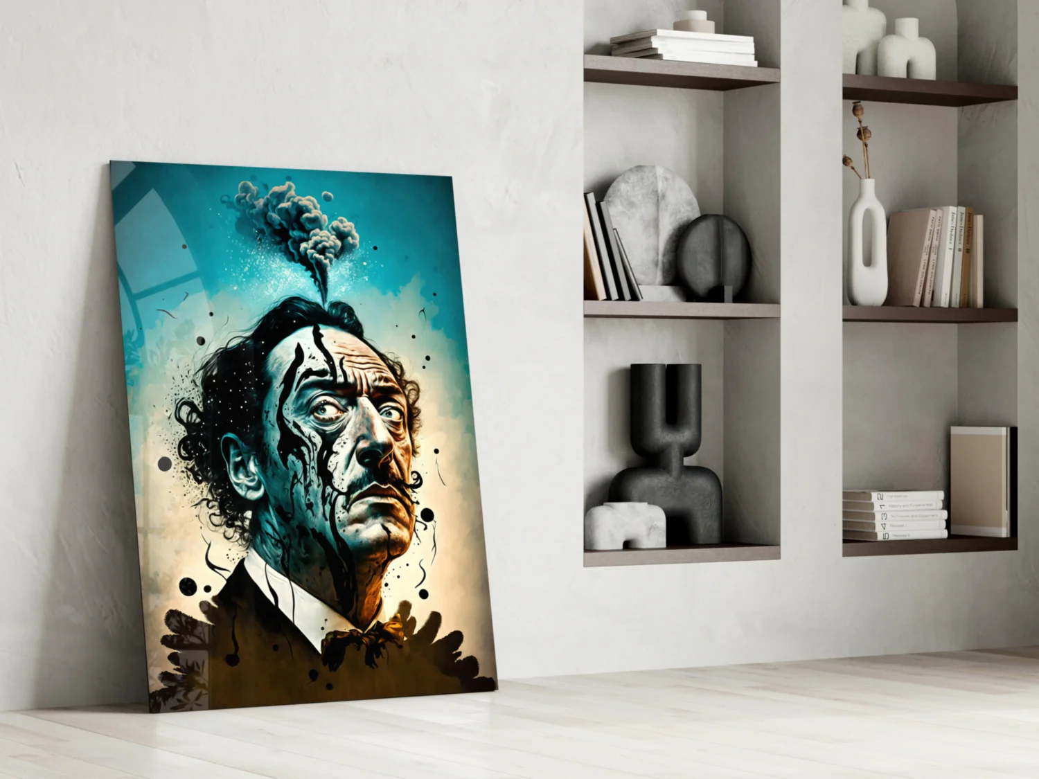 Surrealist Dreamscape Glass Wall Art || Designer Collection - Image 6