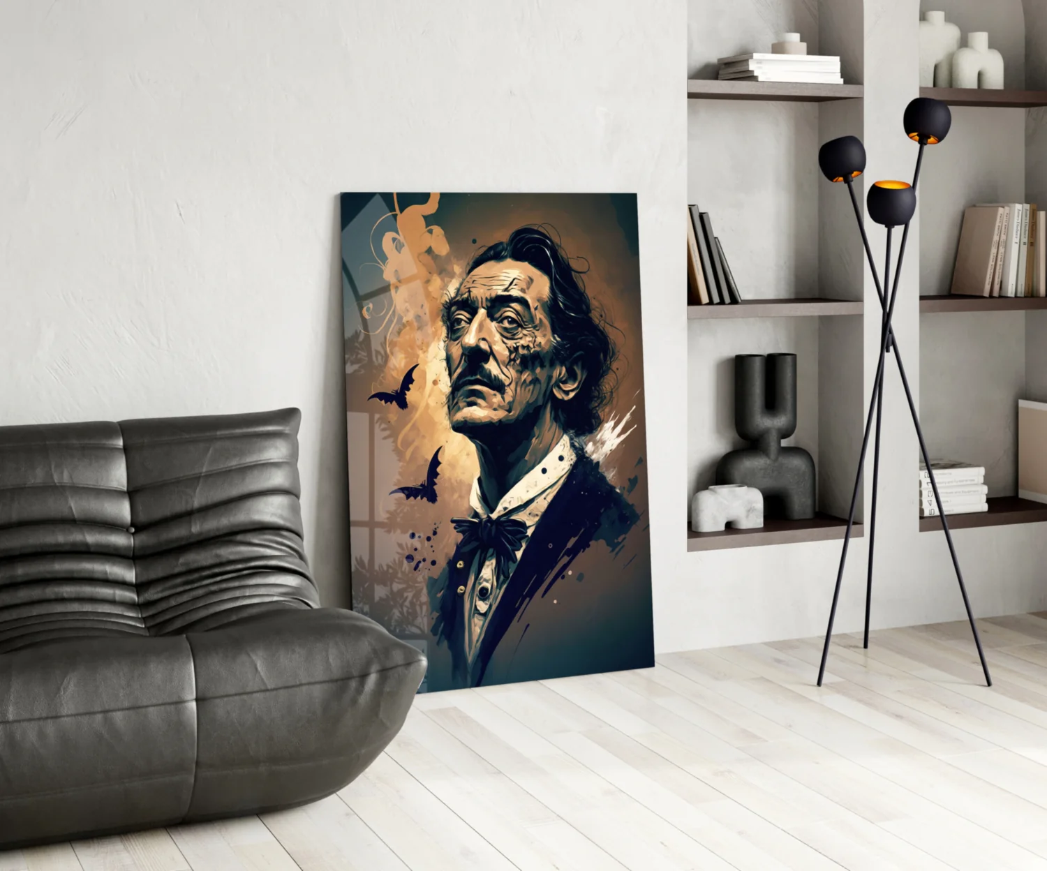 Surrealist Dreamscape Glass Wall Art  || Designer Collection - Image 5