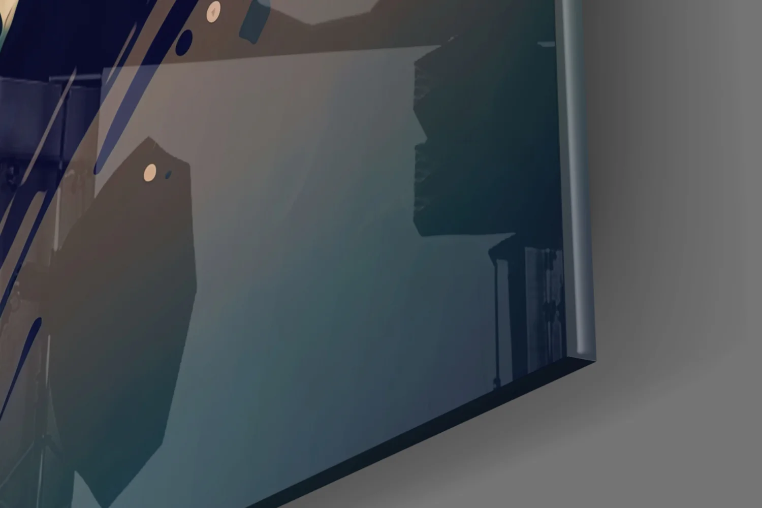Surrealist Dreamscape Glass Wall Art  || Designer Collection - Image 7