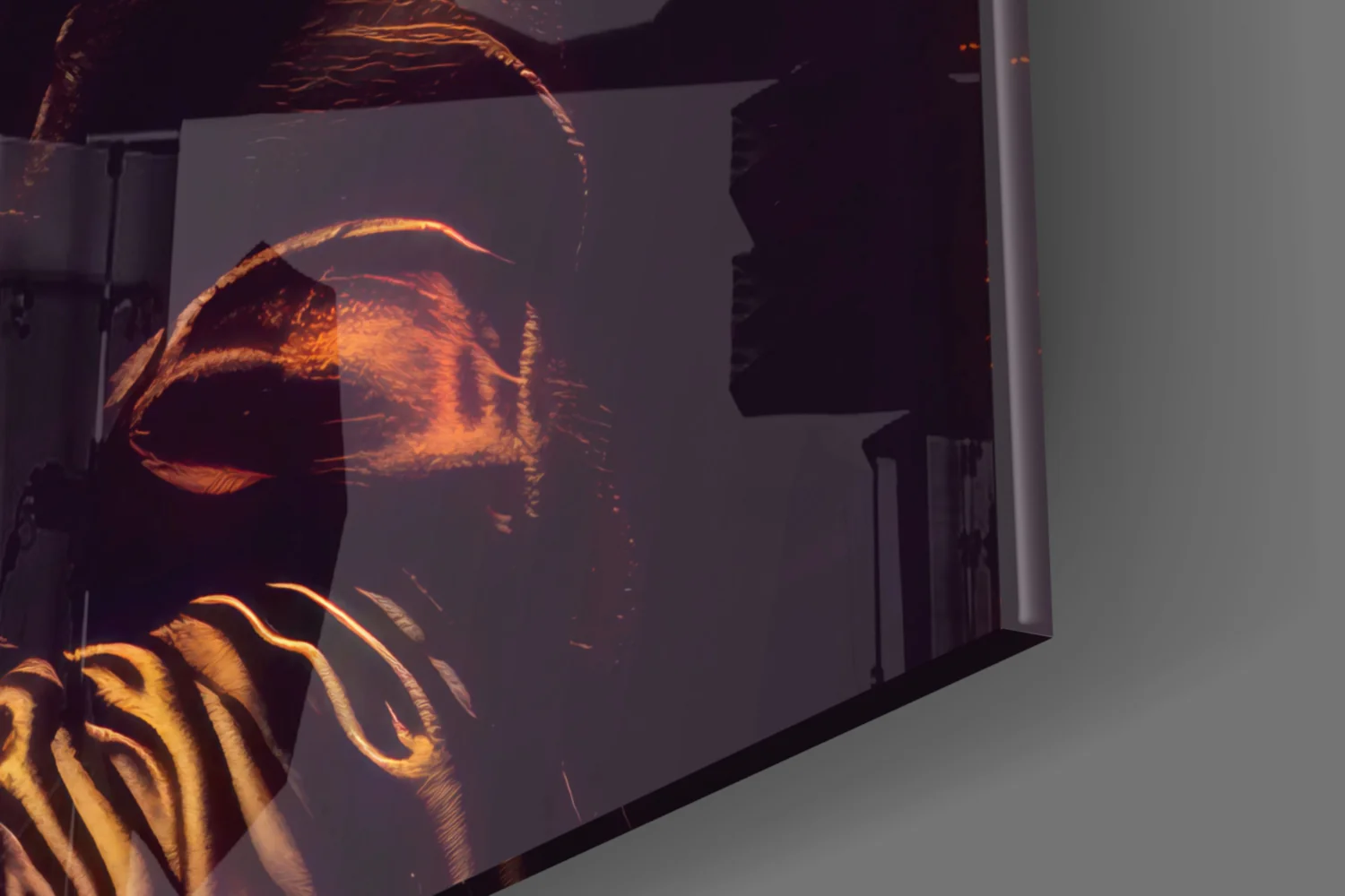 Mona Lisa V2 Glass Wall Art || Designer Collection - Image 7