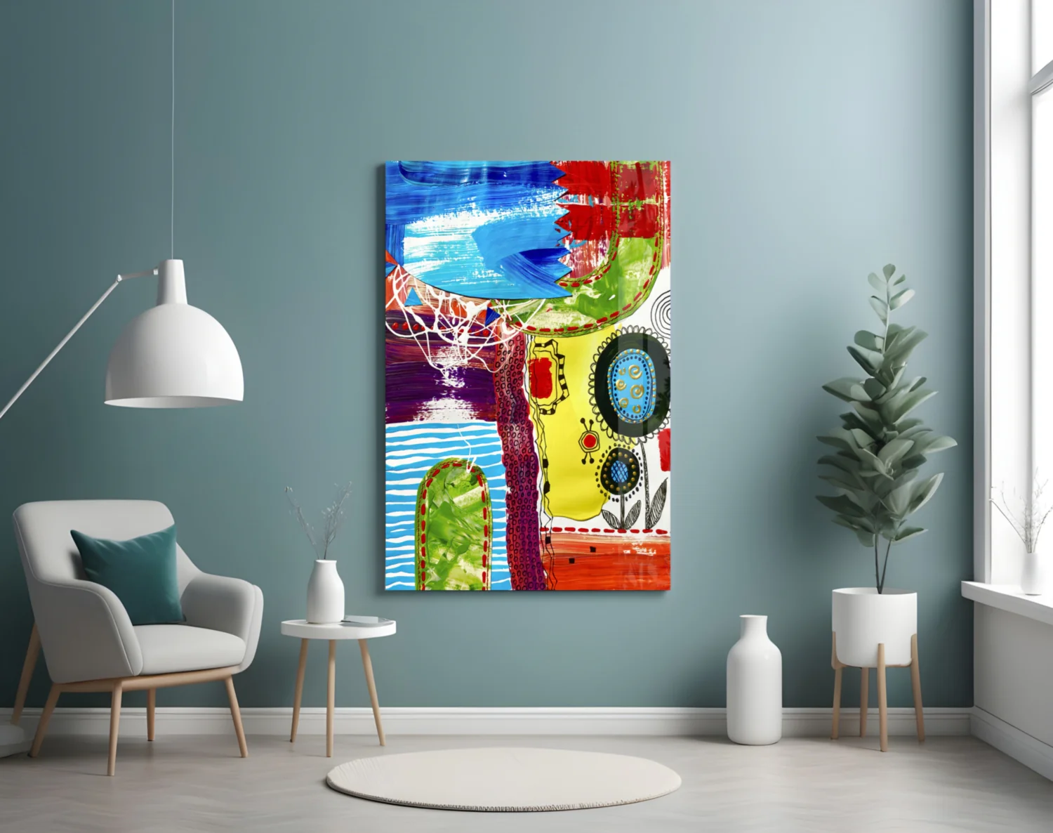 Dance of Abstract Lines || Designer Collection - Image 4