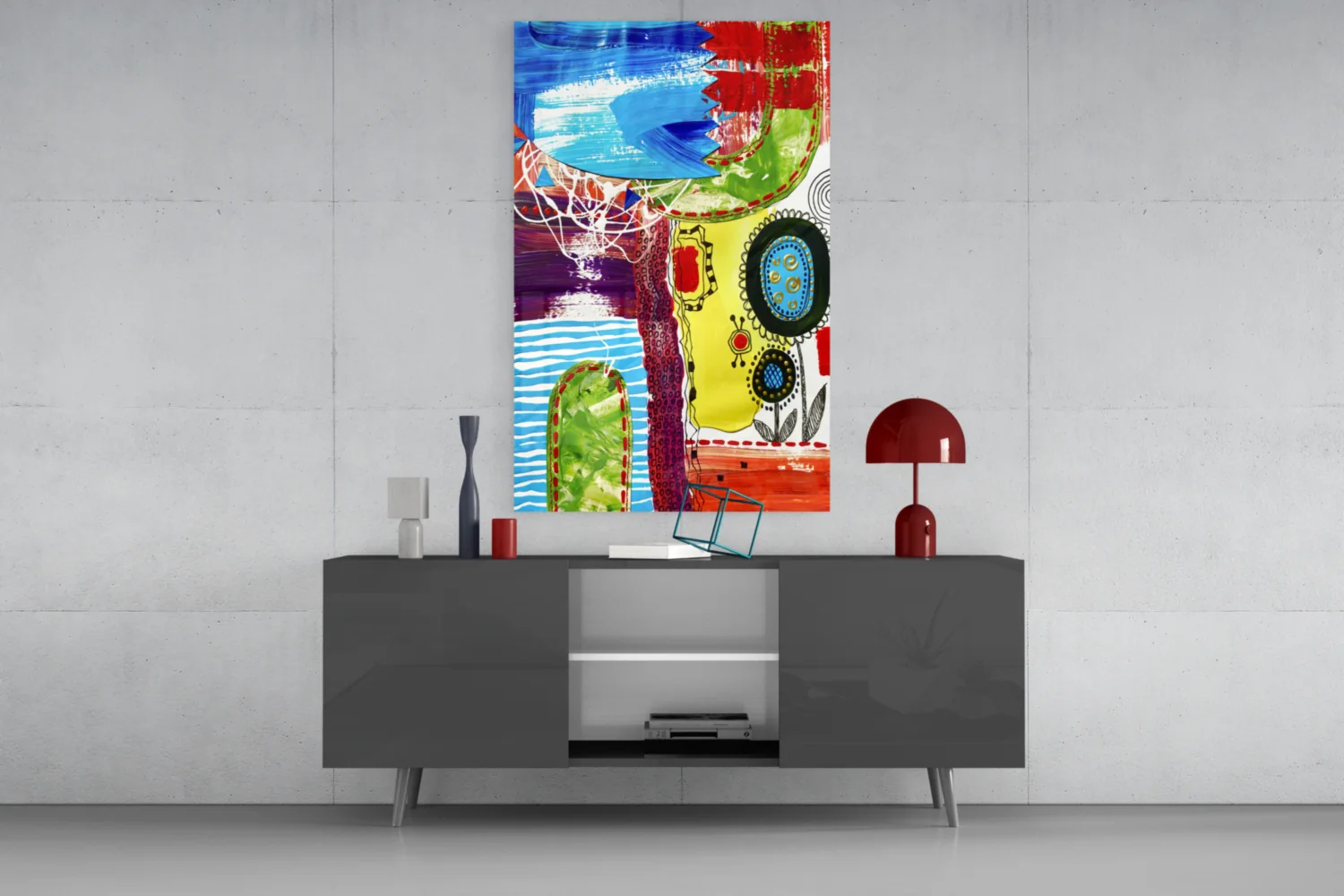Dance of Abstract Lines || Designer Collection - Image 8