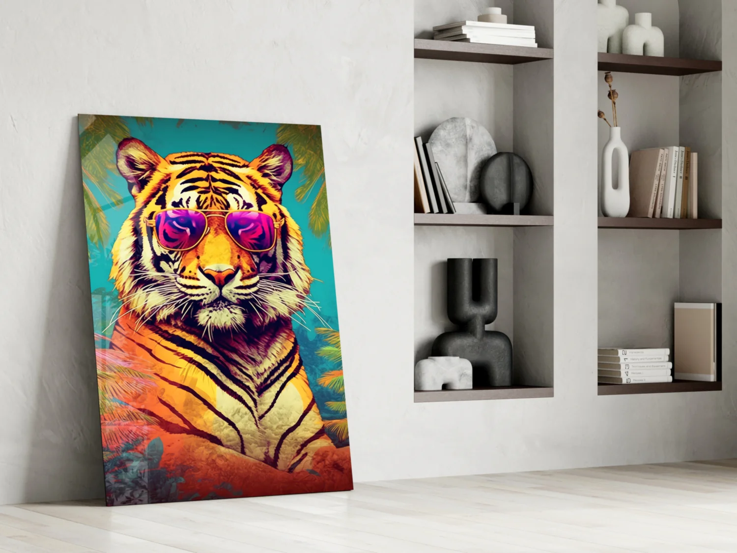 Cool Tiger Glass Wall Art || Designer Collection - Image 6