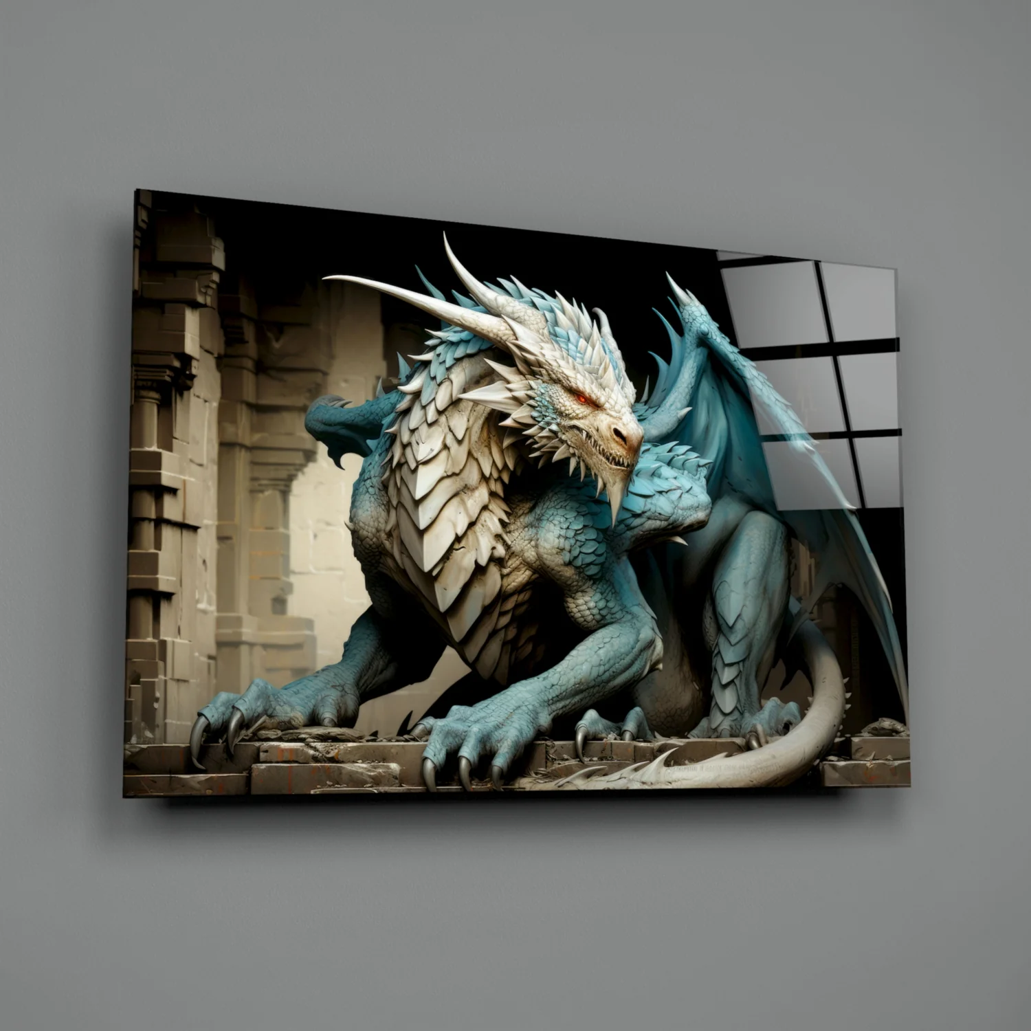 Dragon Glass Wall Art || Designer Collection - Image 2