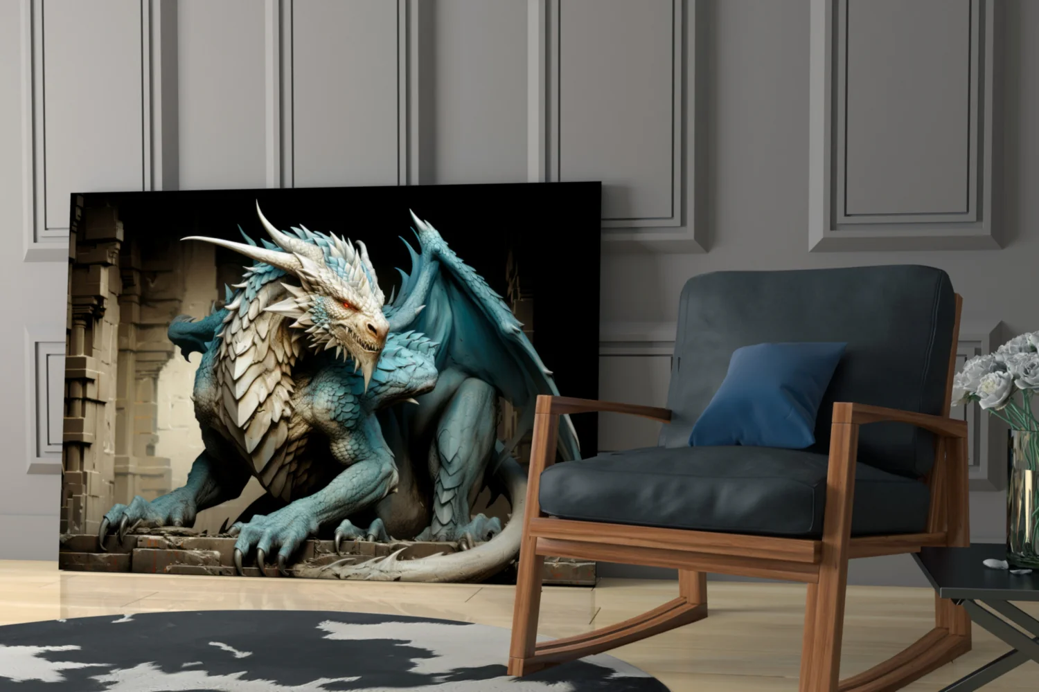 Dragon Glass Wall Art || Designer Collection - Image 6