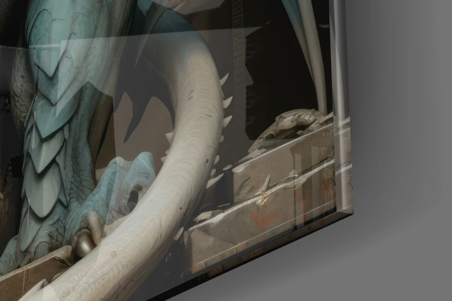 Dragon Glass Wall Art || Designer Collection - Image 7