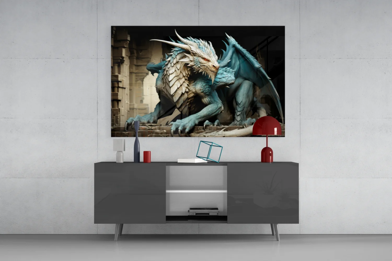 Dragon Glass Wall Art || Designer Collection - Image 8