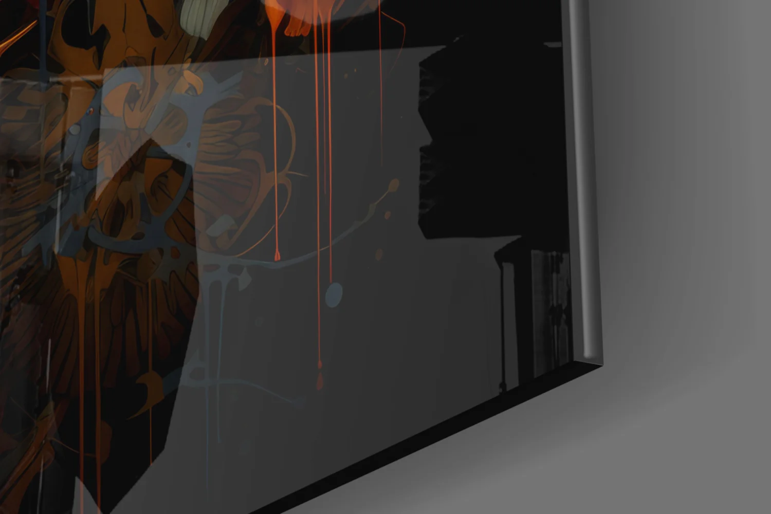 Deer Glass Wall Art || Designer Collection - Image 7