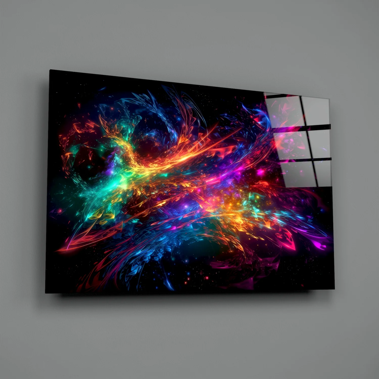 Colors of Space Glass Wall Art || Designer Collection - Image 2