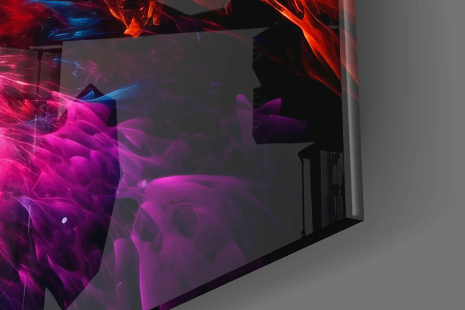 Colors of Space Glass Wall Art || Designer Collection - Image 7