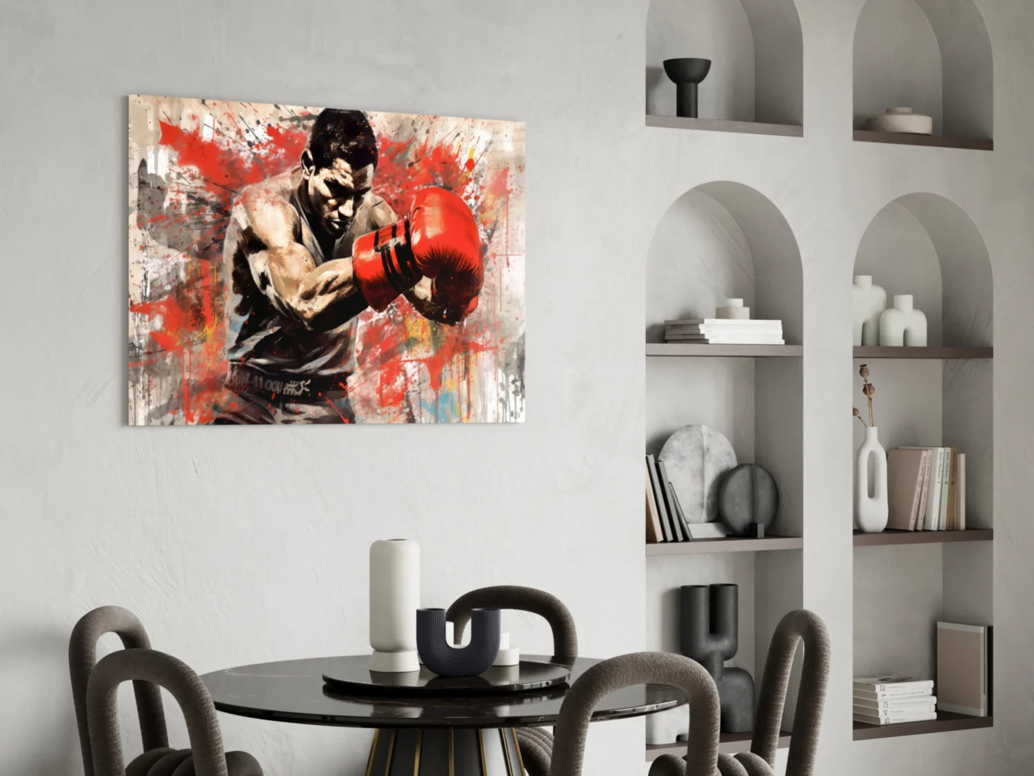 Boxing Glass Wall Art || Designer Collection - Image 5
