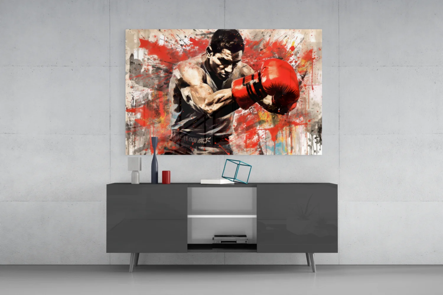 Boxing Glass Wall Art || Designer Collection - Image 8