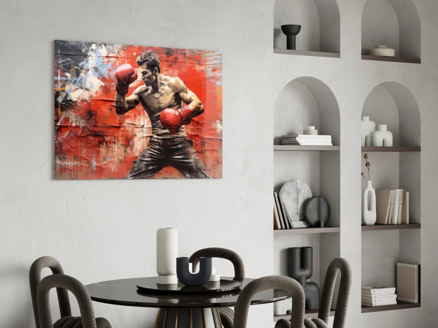 Boxing Glass Wall Art || Designer Collection - Image 5