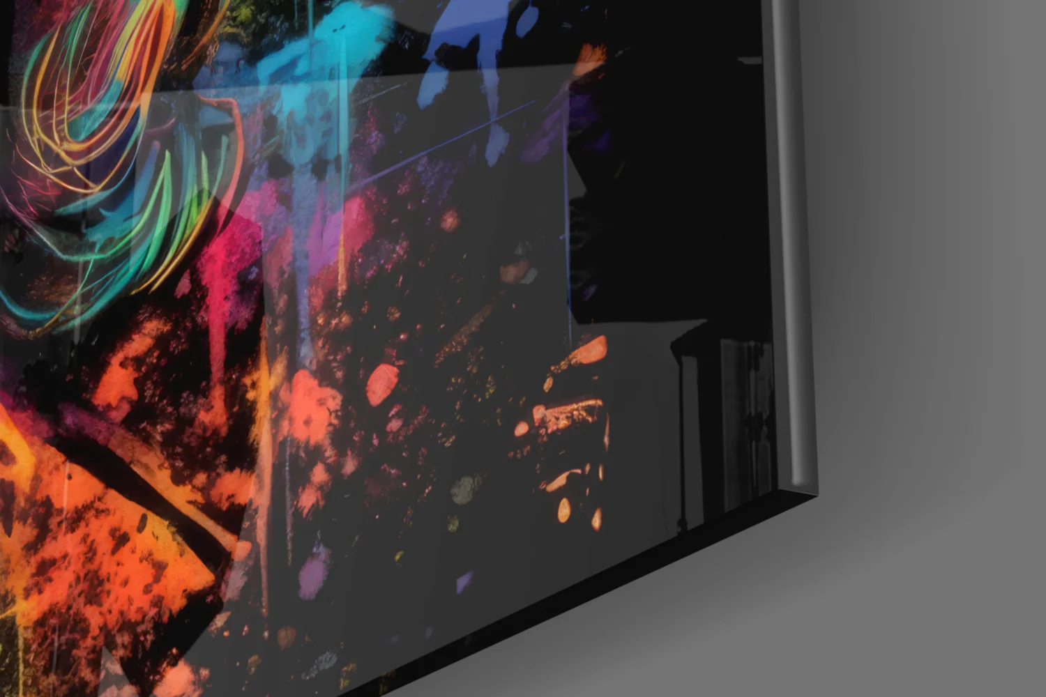 Benjamin Franklin Glass Wall Art || Designer Collection - Image 7