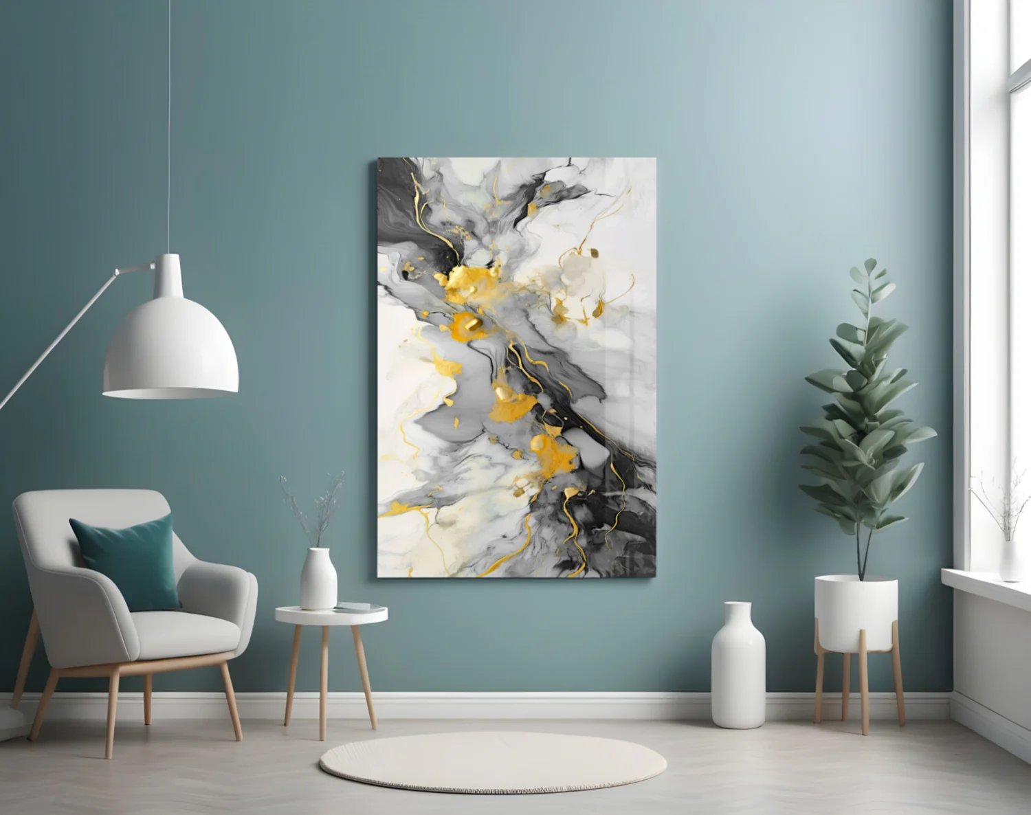 Marble Glass Wall Art || Designer Collection - Image 4