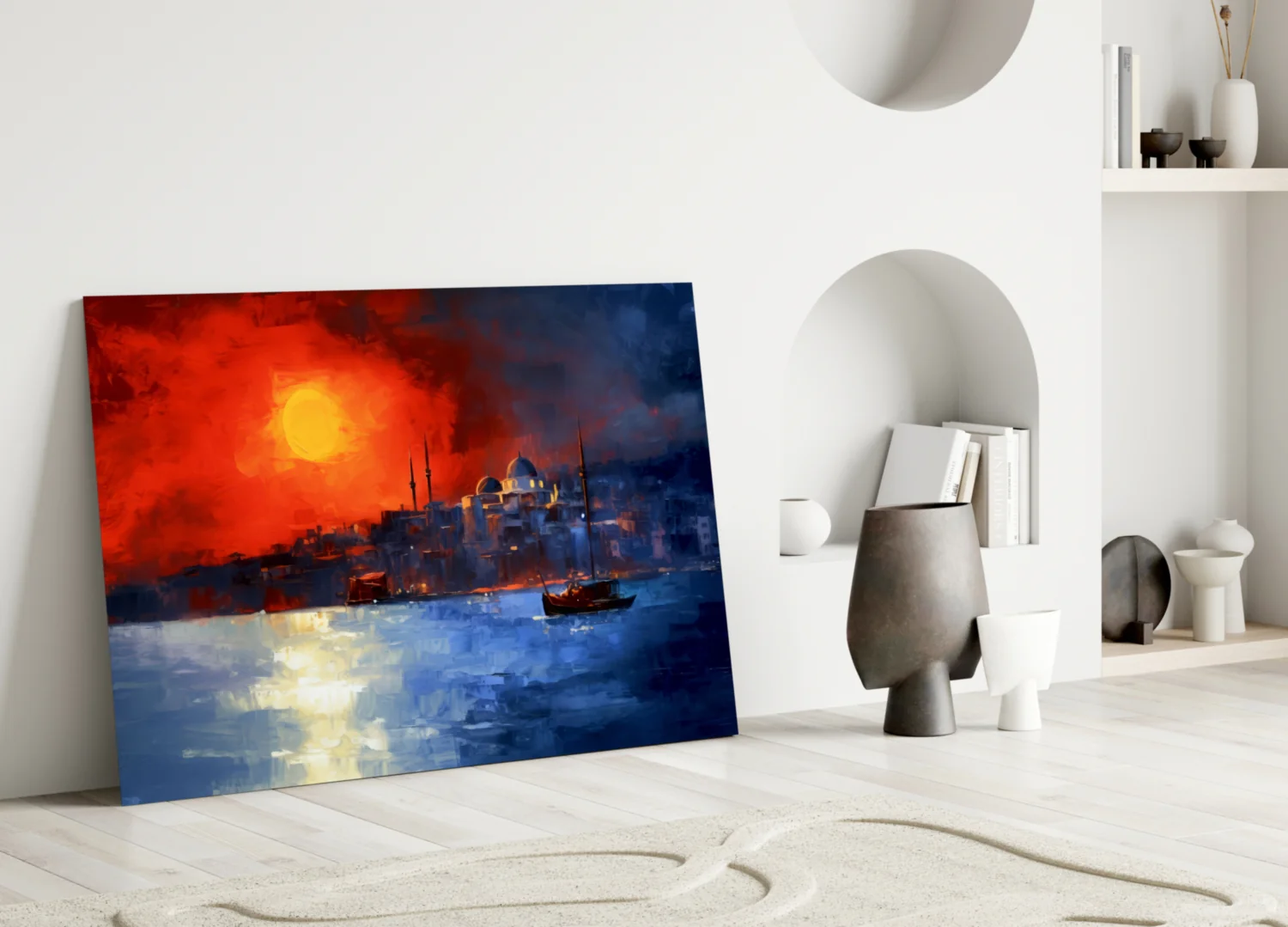 Istanbul Glass Wall Art || Designer Collection - Image 3