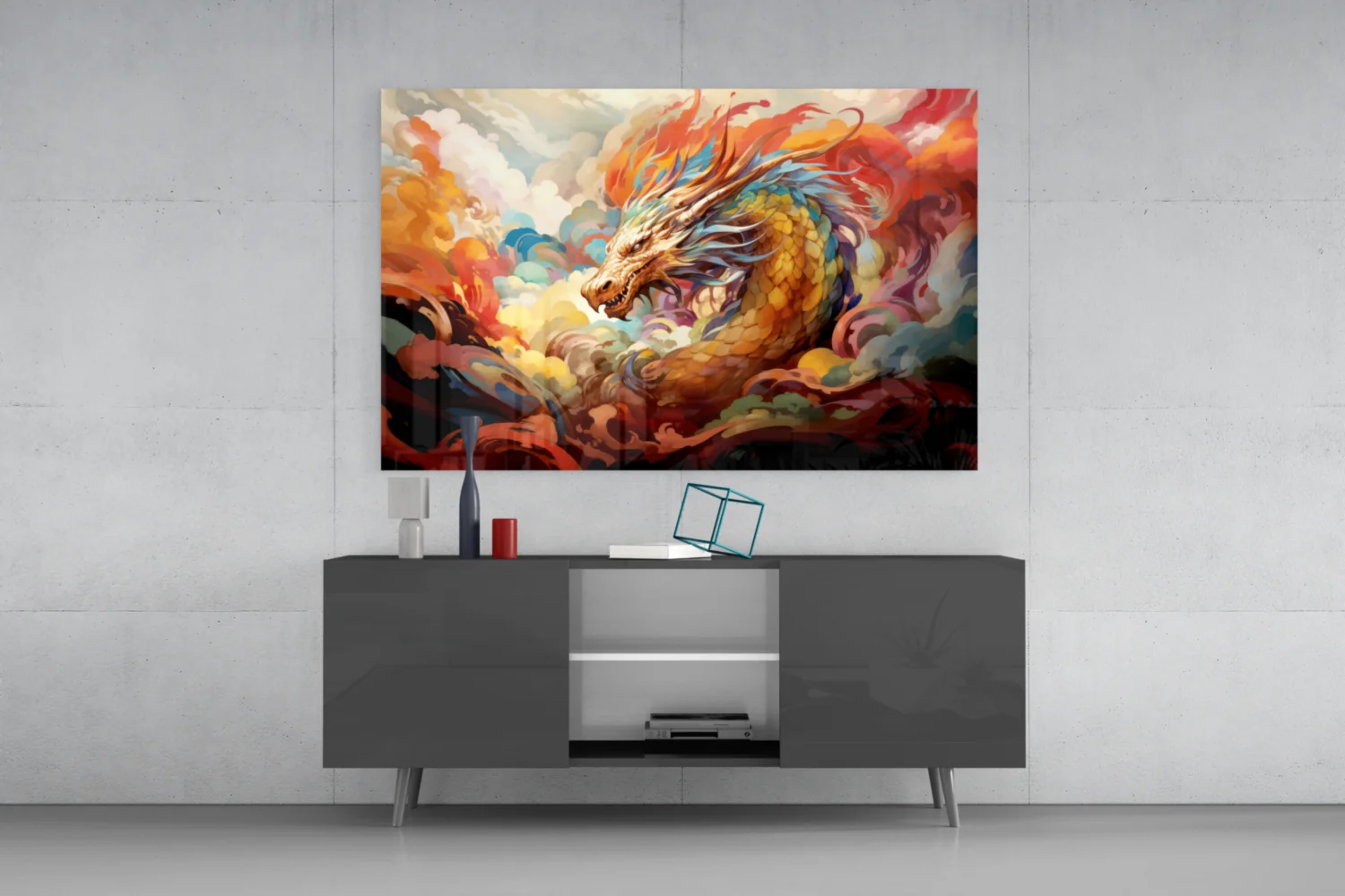 Dragon Glass Wall Art || Designer Collection - Image 8