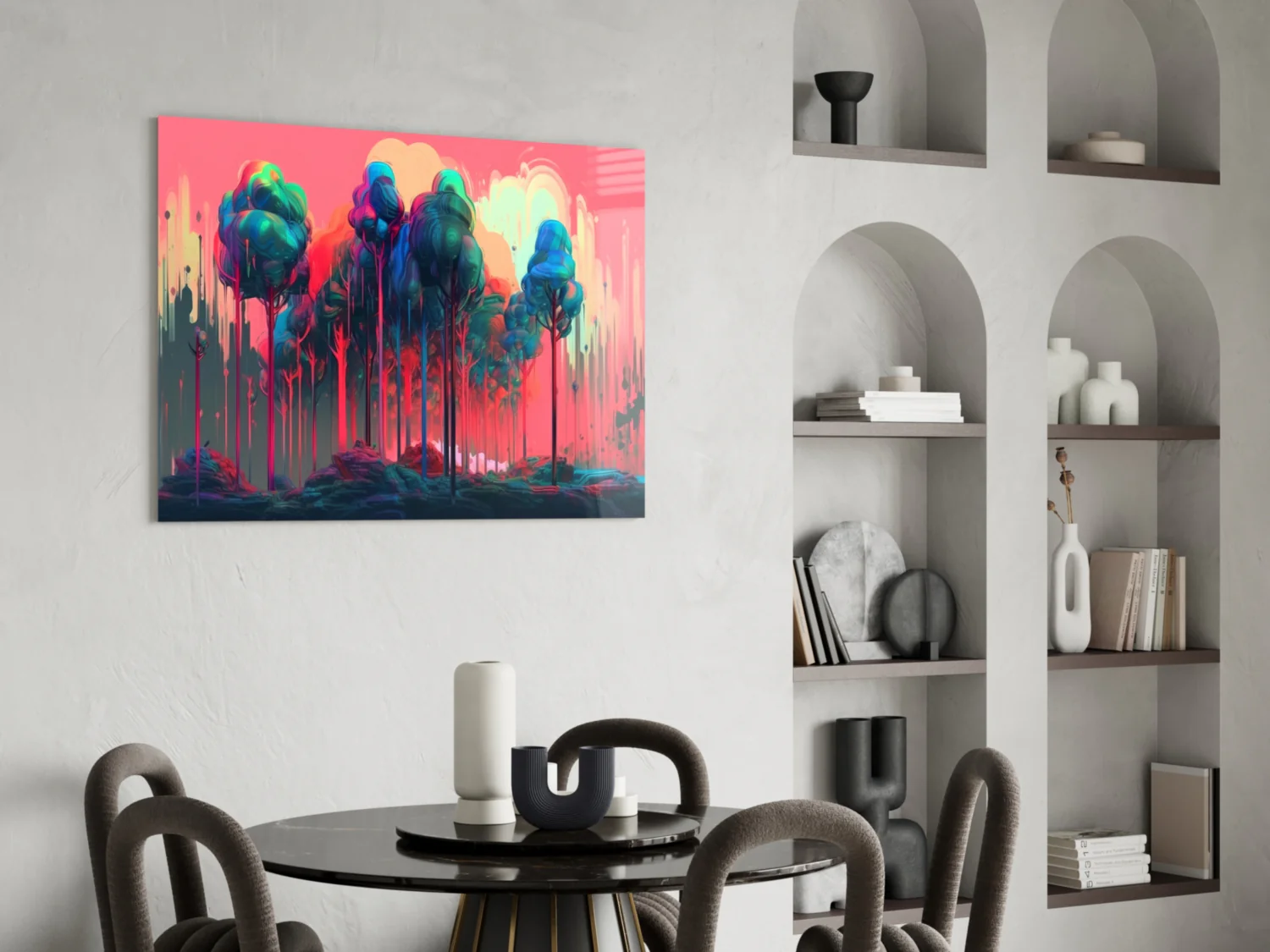 Forest of Colors Glass Wall Art || Designer Collection - Image 5