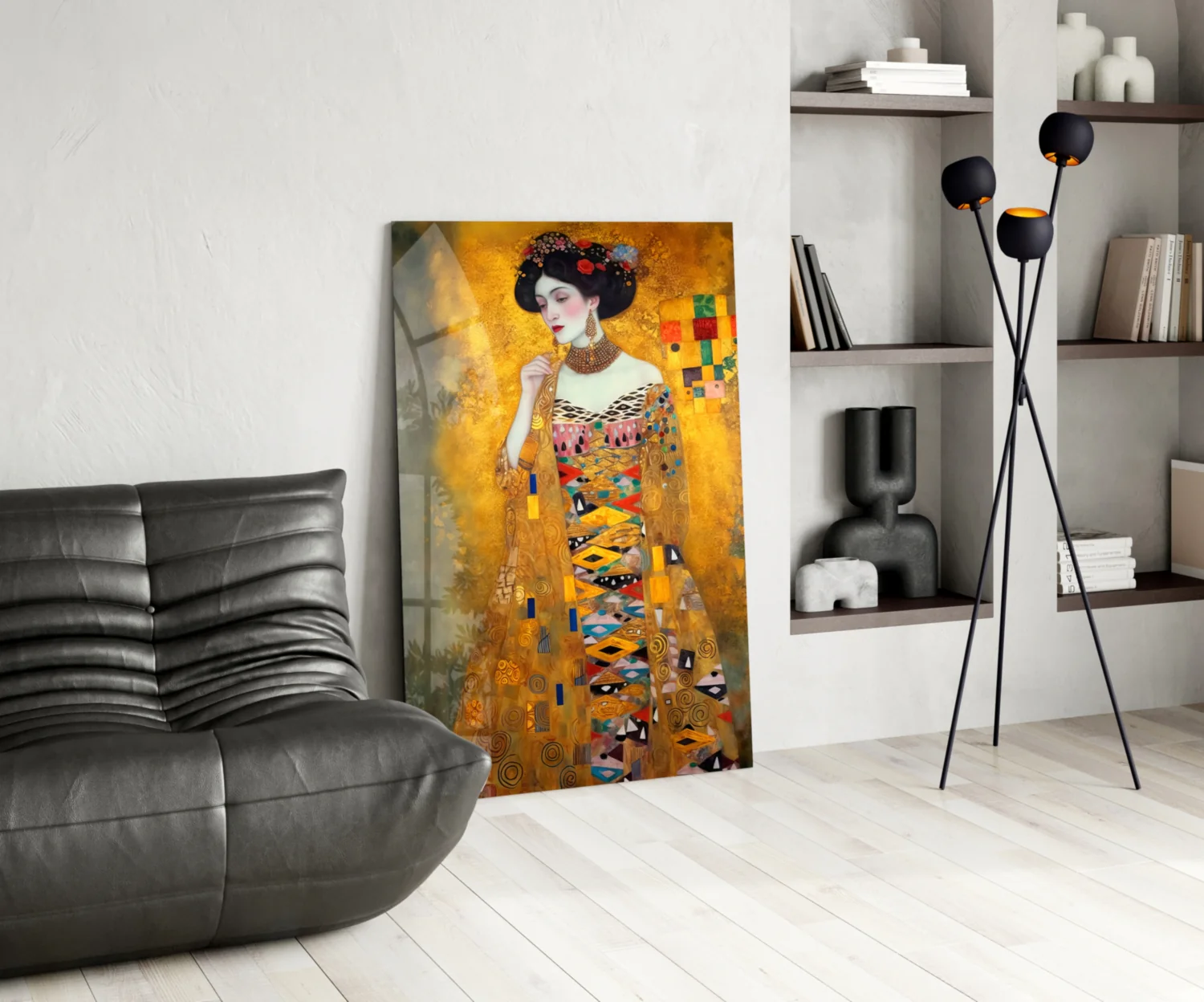 Klimt Style Glass Wall Art || Designer Collection - Image 5