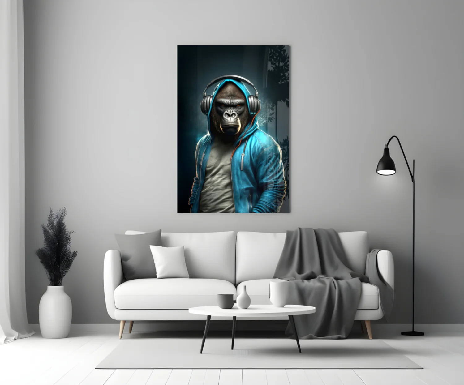 Animal Vogue Glass Wall Art|| Designer's Collection - Image 4
