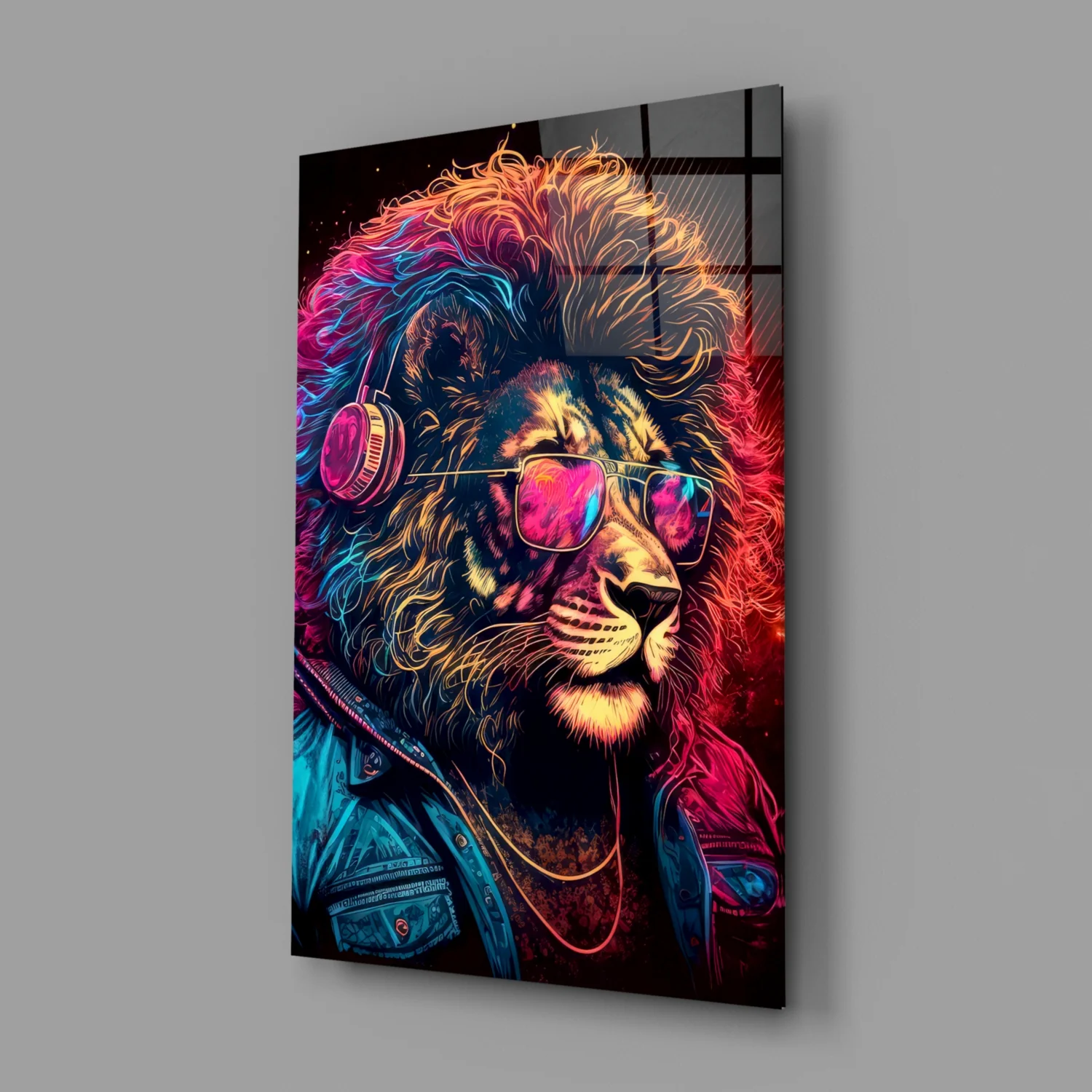 Charismatic Glass Wall Art|| Designer's Collection - Image 3