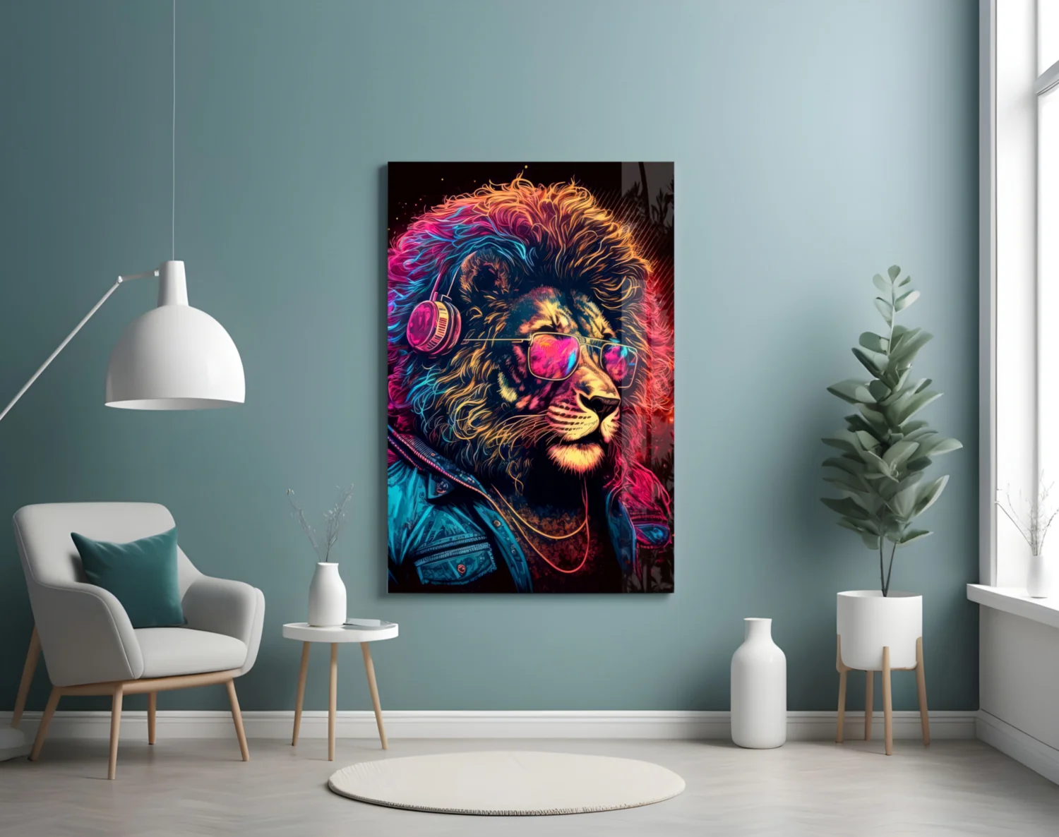 Charismatic Glass Wall Art|| Designer's Collection - Image 5